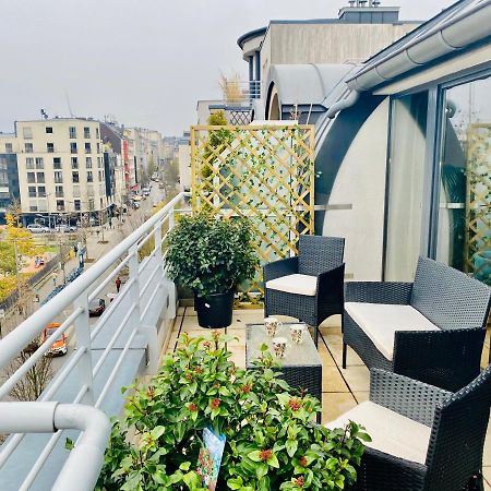 The Luxury Green Penthouse In City Center With Terrace And Free Parking Люксембург Экстерьер фото